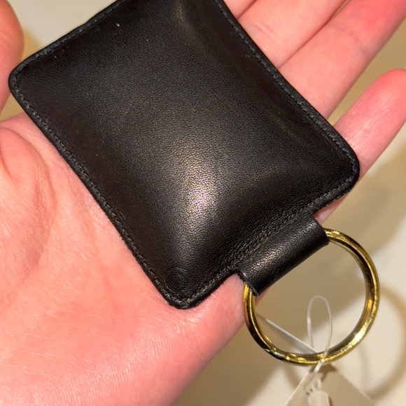 Vintage Coach Bean Bag Key Fob style 7214 in Black - Picture 2 of 3